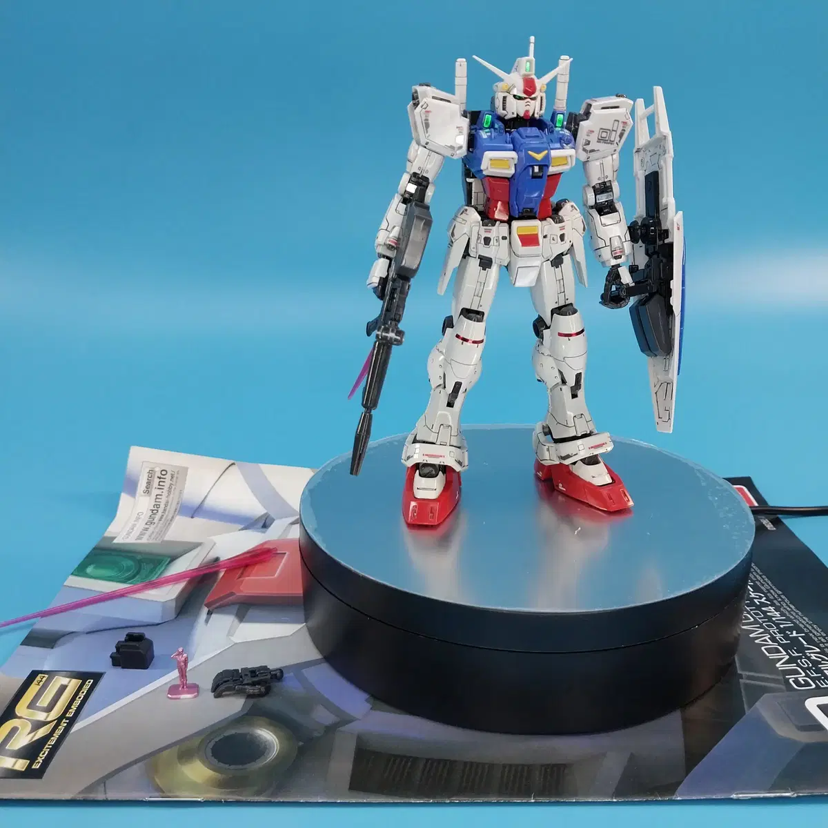 RG GP01 재피랜더스 유광 반다이 건담 건프라 프라모델 0083