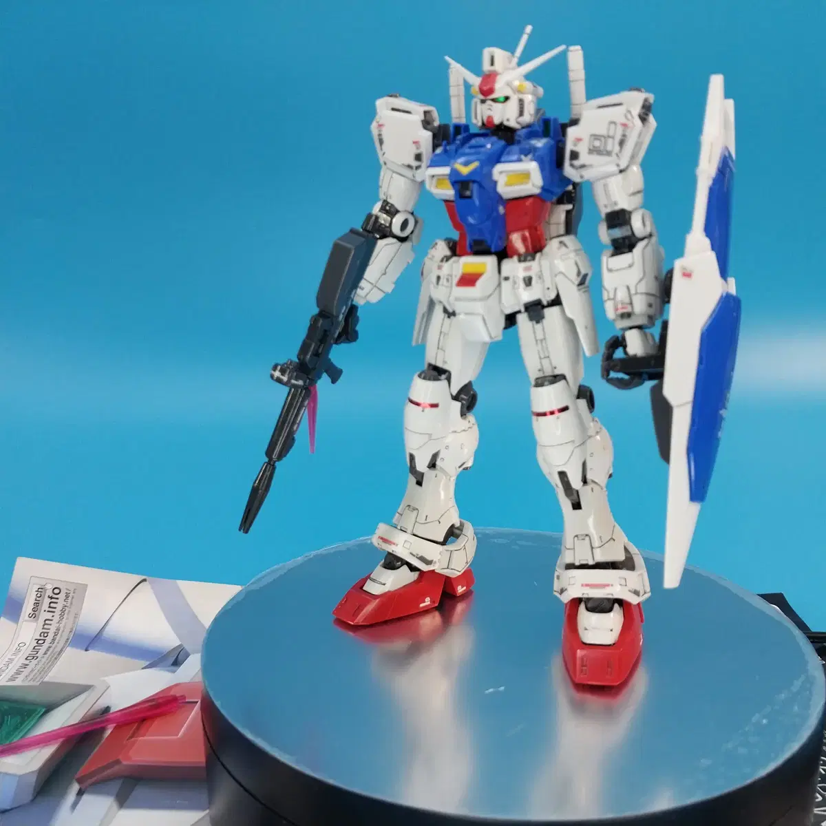 RG GP01 재피랜더스 유광 반다이 건담 건프라 프라모델 0083