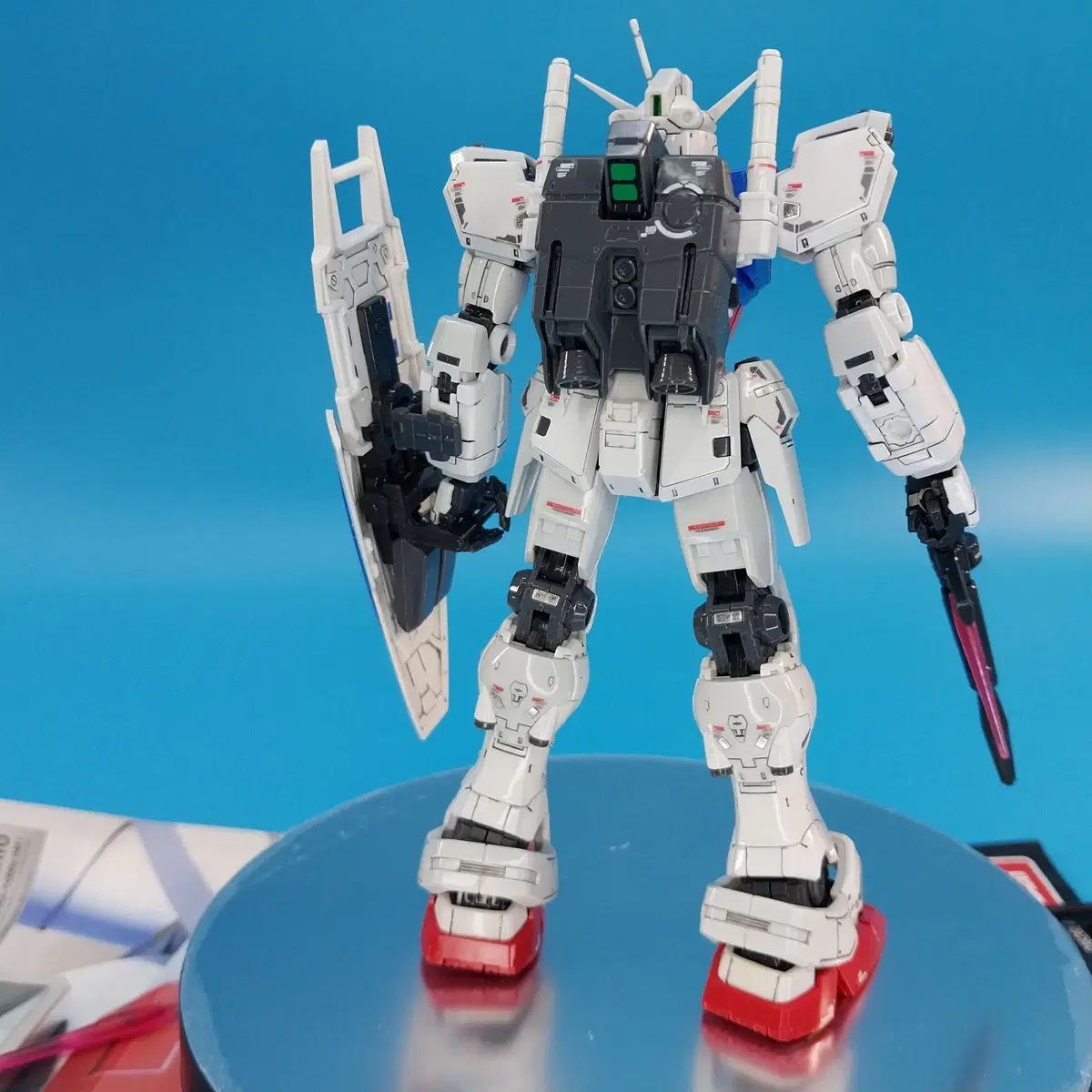 RG GP01 재피랜더스 유광 반다이 건담 건프라 프라모델 0083