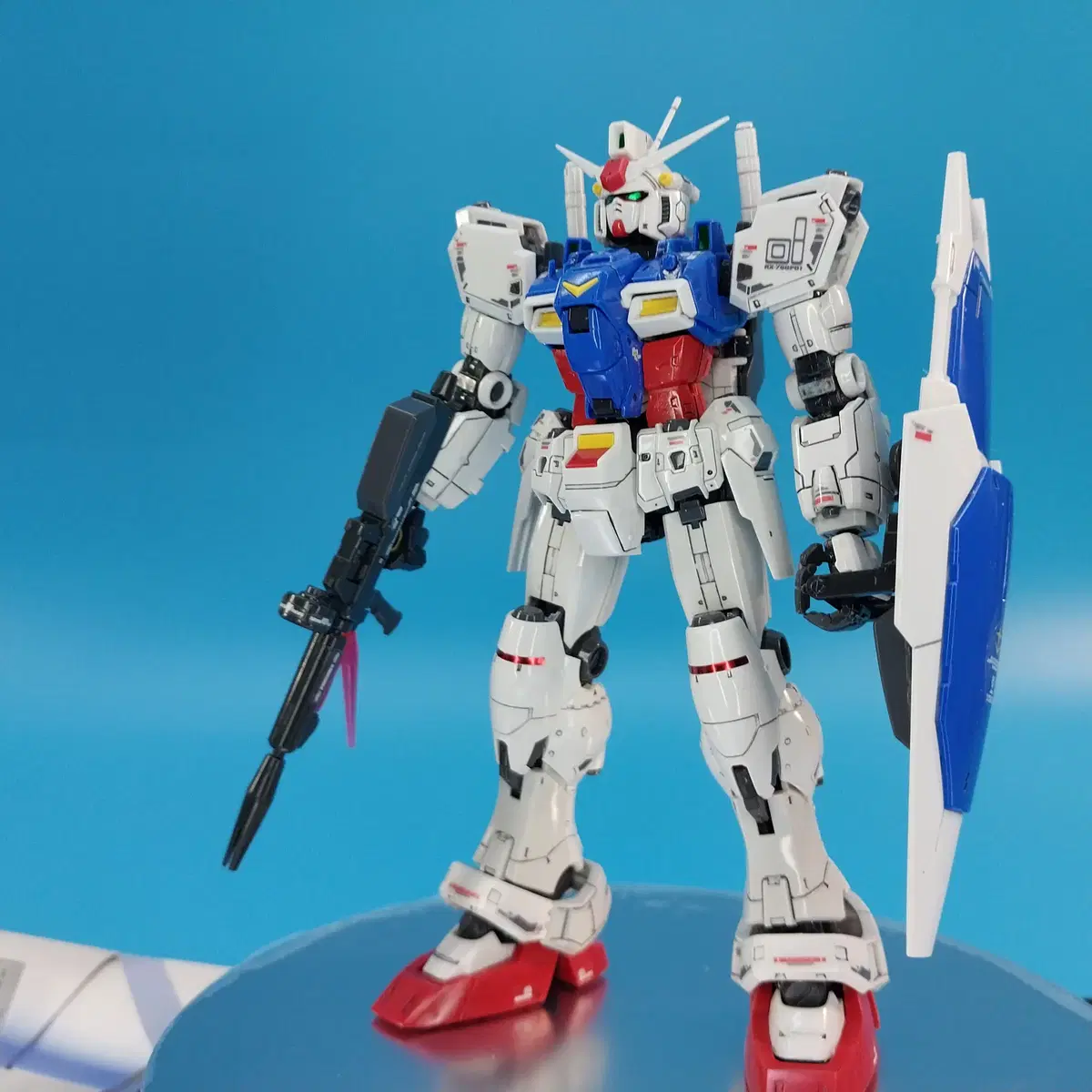 RG GP01 재피랜더스 유광 반다이 건담 건프라 프라모델 0083