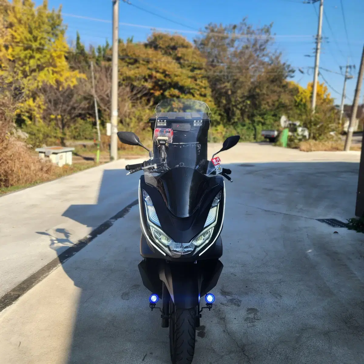 pcx125 21년 abs 2만km롱스크린배달통 셋팅 판매합니다