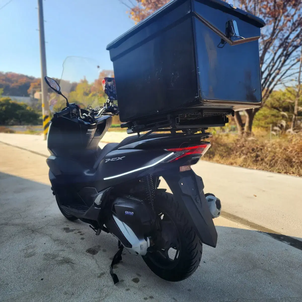 pcx125 21년 abs 2만km롱스크린배달통 셋팅 판매합니다