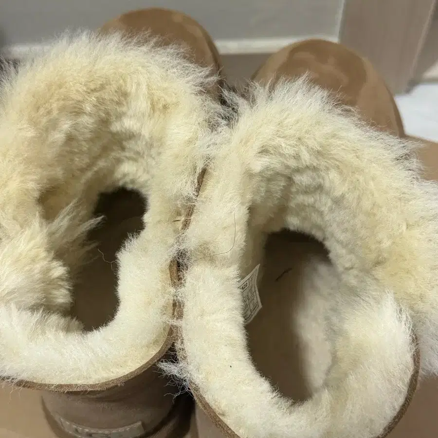 어그 UGG 미니 베일리 버튼2 부츠 체스트넛 250(us8)