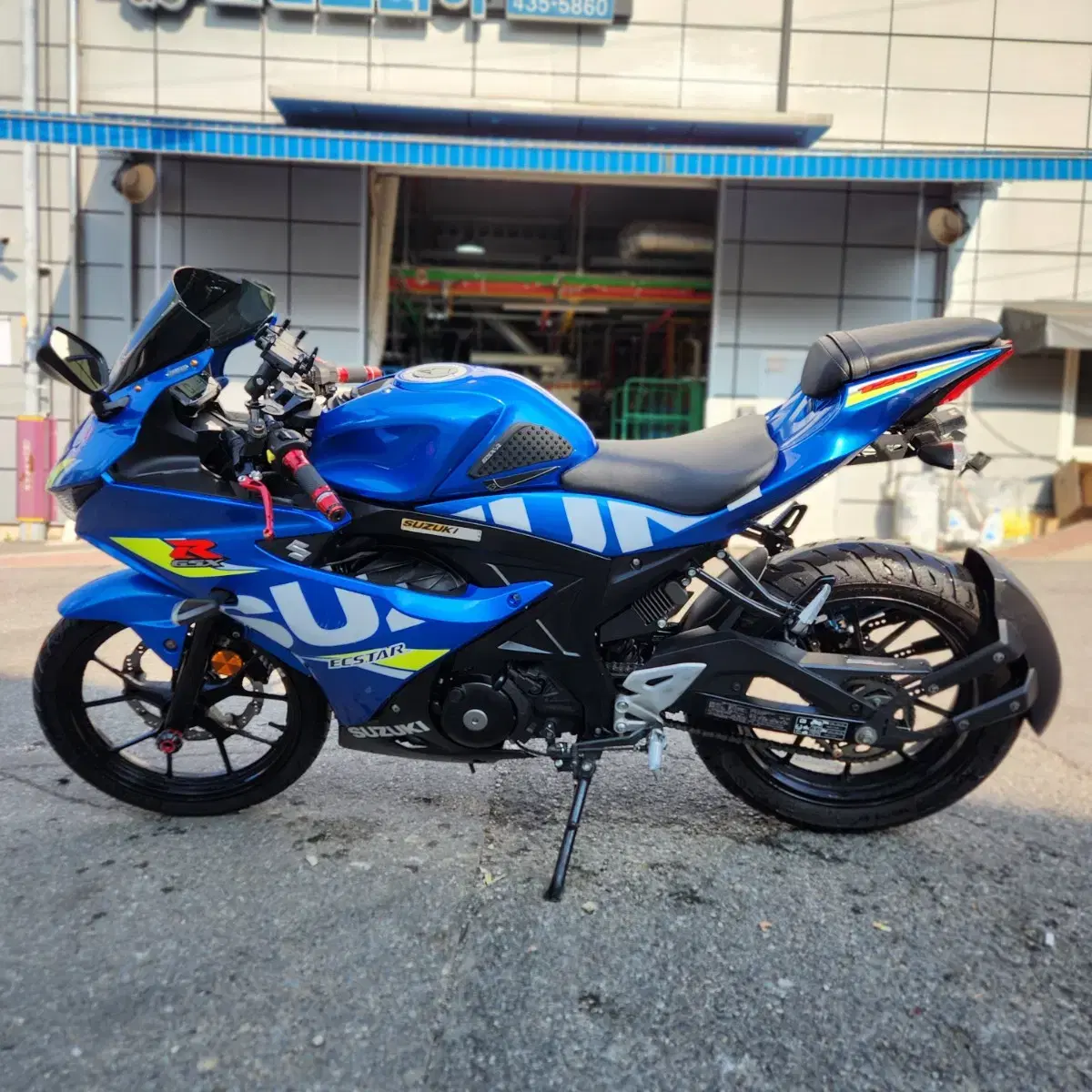 연말특가/gsxr125 19년형 2만키로 요시무라풀배기,깔끔한외관