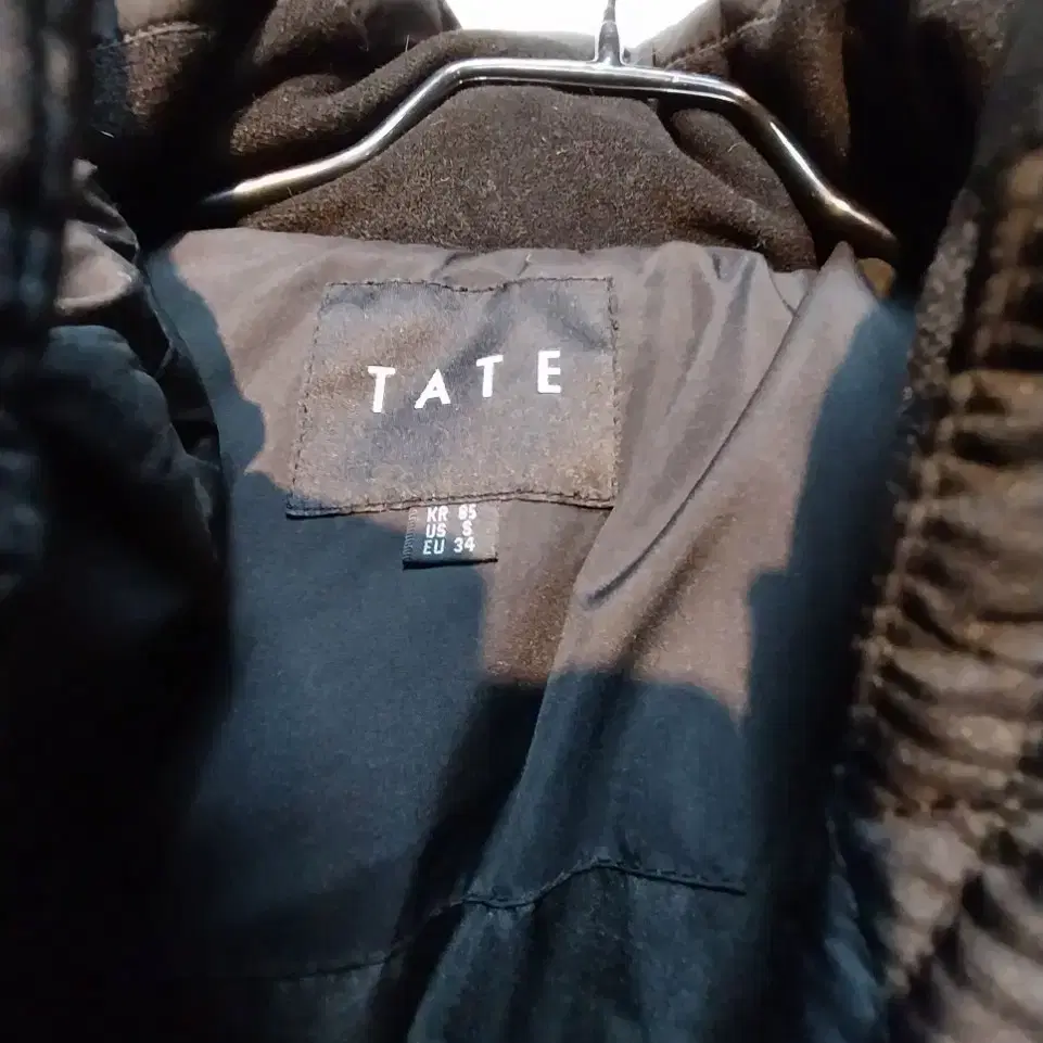 TATE 거위 구스솜털 롱패딩