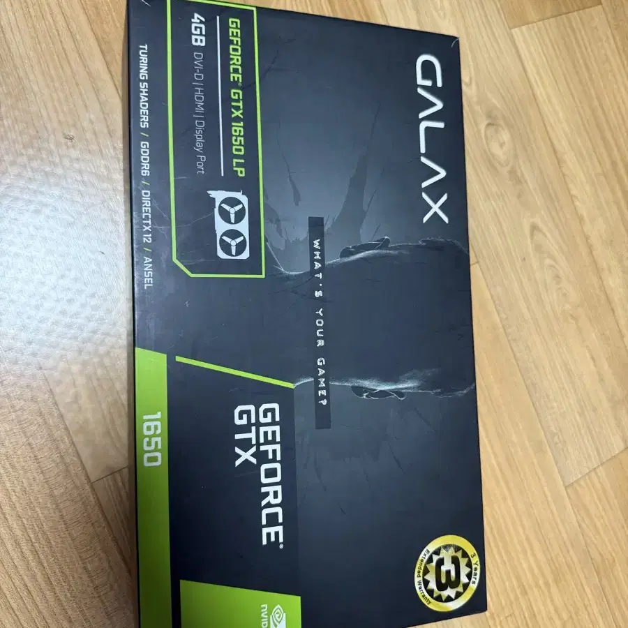 갤럭시 GTX1650LP 그래픽카드