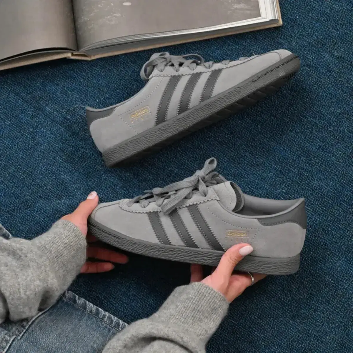 Adidas Stadt Grey Three Grey Five 250 팖