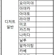 말슈붕 디저트 일반 판매