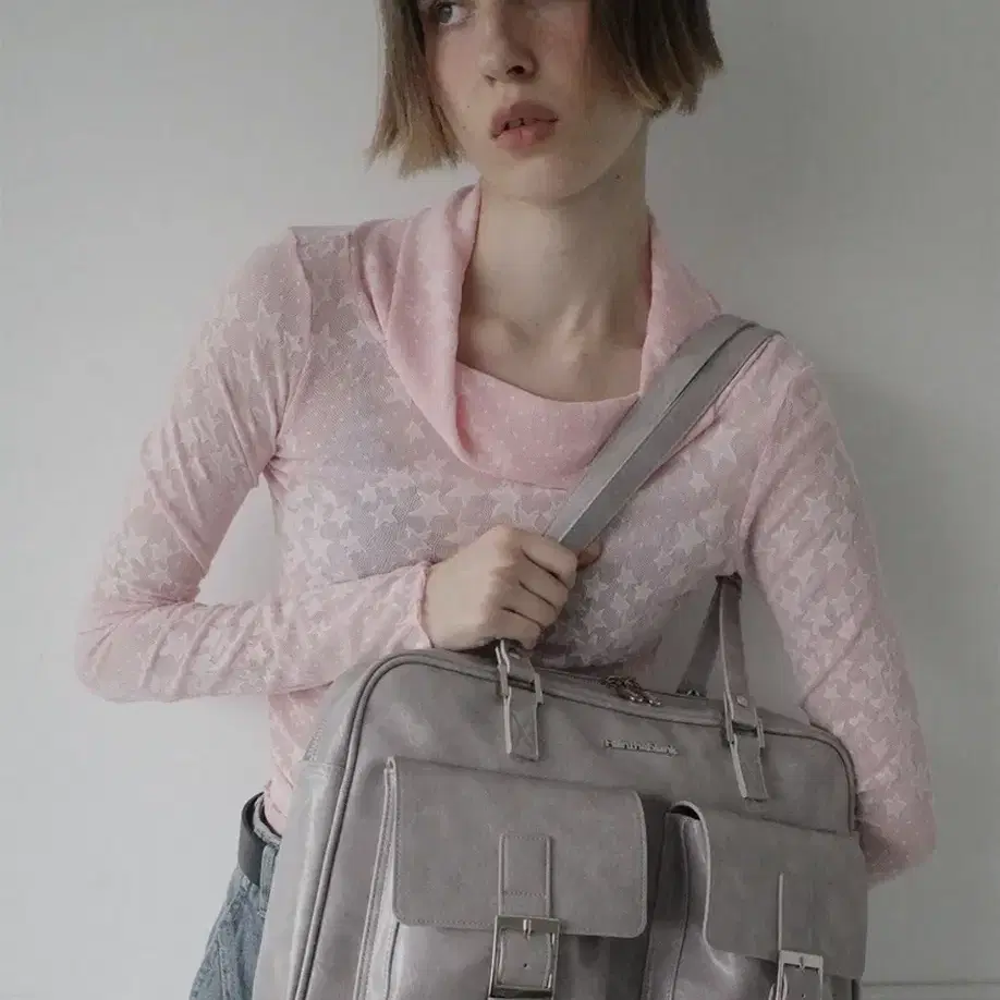 필인더블랭크 가방 PK Shoulder Bag (marble)(stone