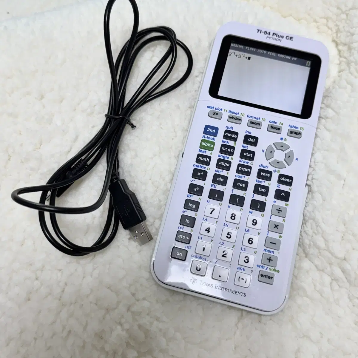 텍사스인스트루먼트 TI-84 Plus CE 공학용 계산기