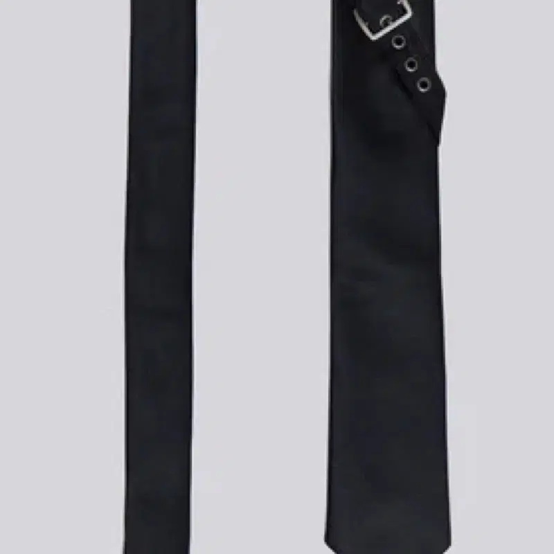 제이디드런던 넥타이 BLACK BUCKLE TIE 새상품