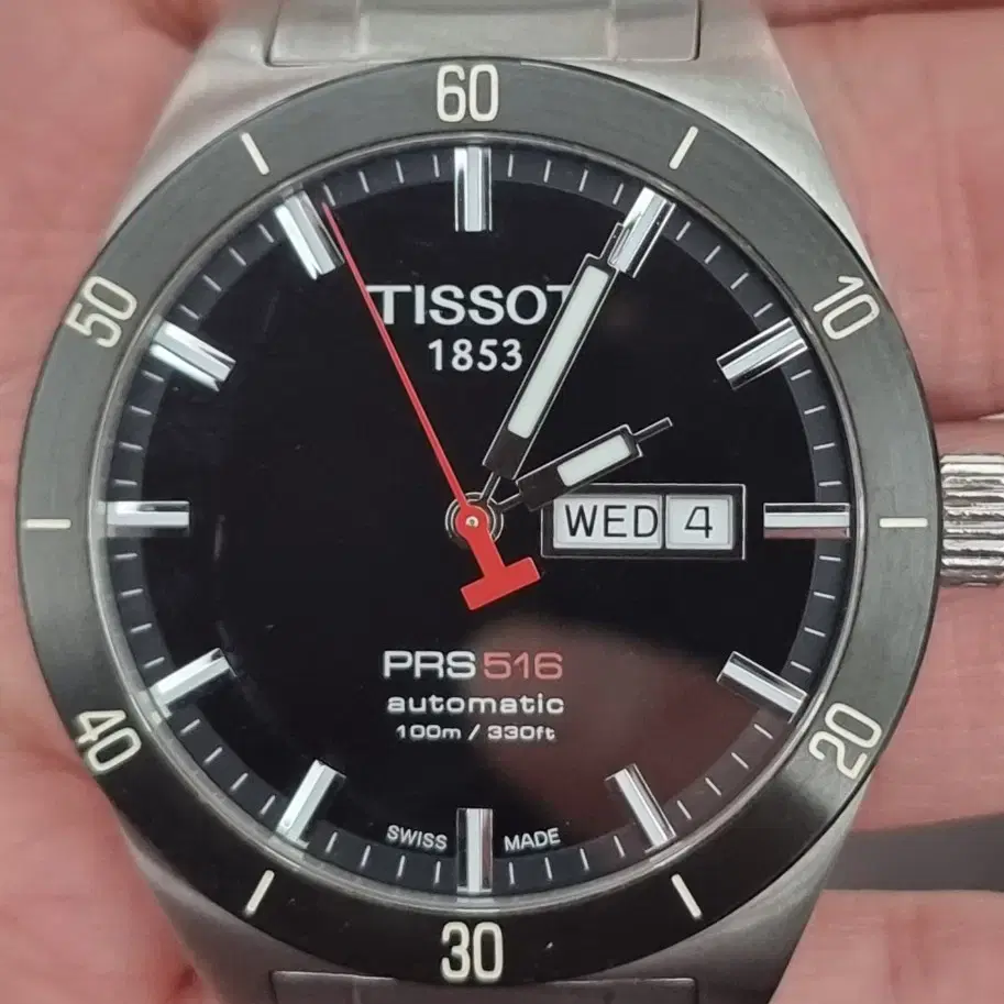 티쏘 (TISSOT) PRS516 오토메틱 시계 보증서+풀박스