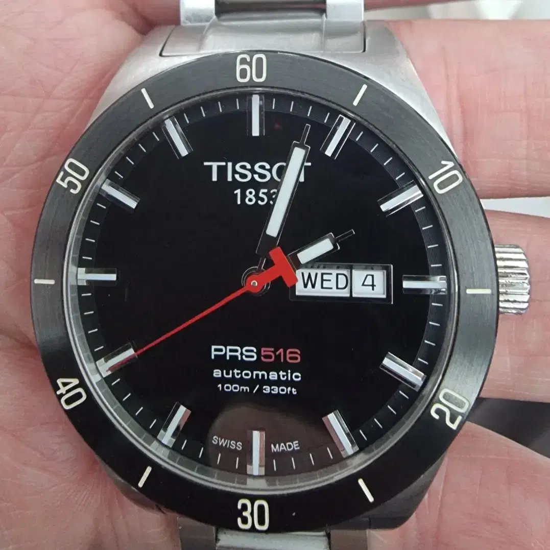 티쏘 (TISSOT) PRS516 오토메틱 시계 보증서+풀박스