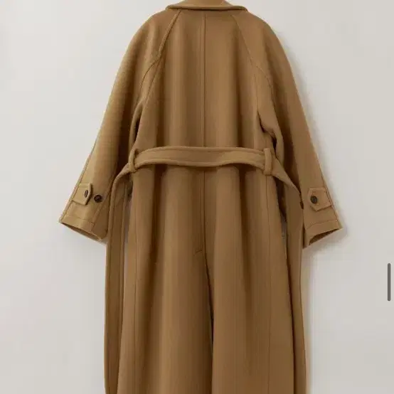 링서울 hidden single wool coat  Camel