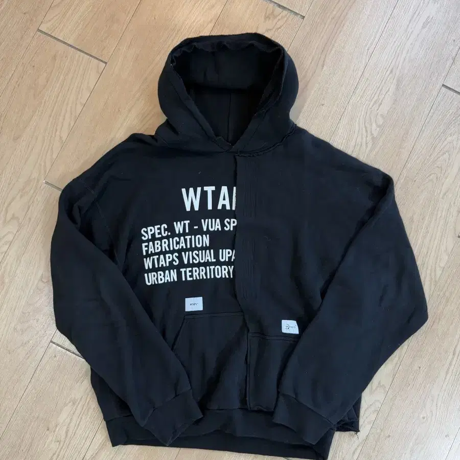 WTAPS 더블탭스 Rags 후디 XL