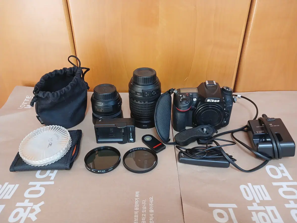 니콘 D7100 + 렌즈(2개) + 필터(3개) + 카메라 가방 외