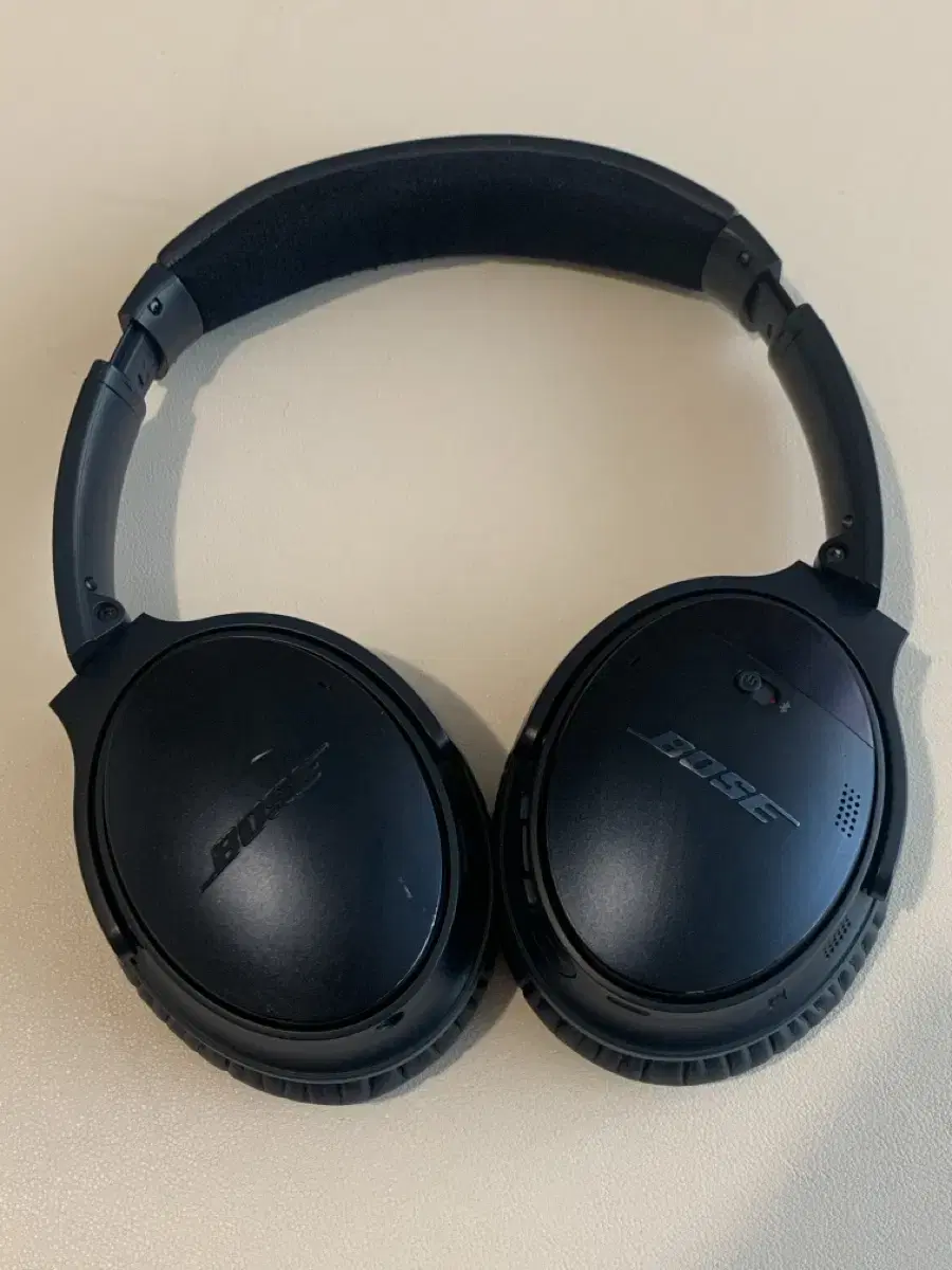 보스 QC35 2 헤드폰(이어패드 교체함) 네이비