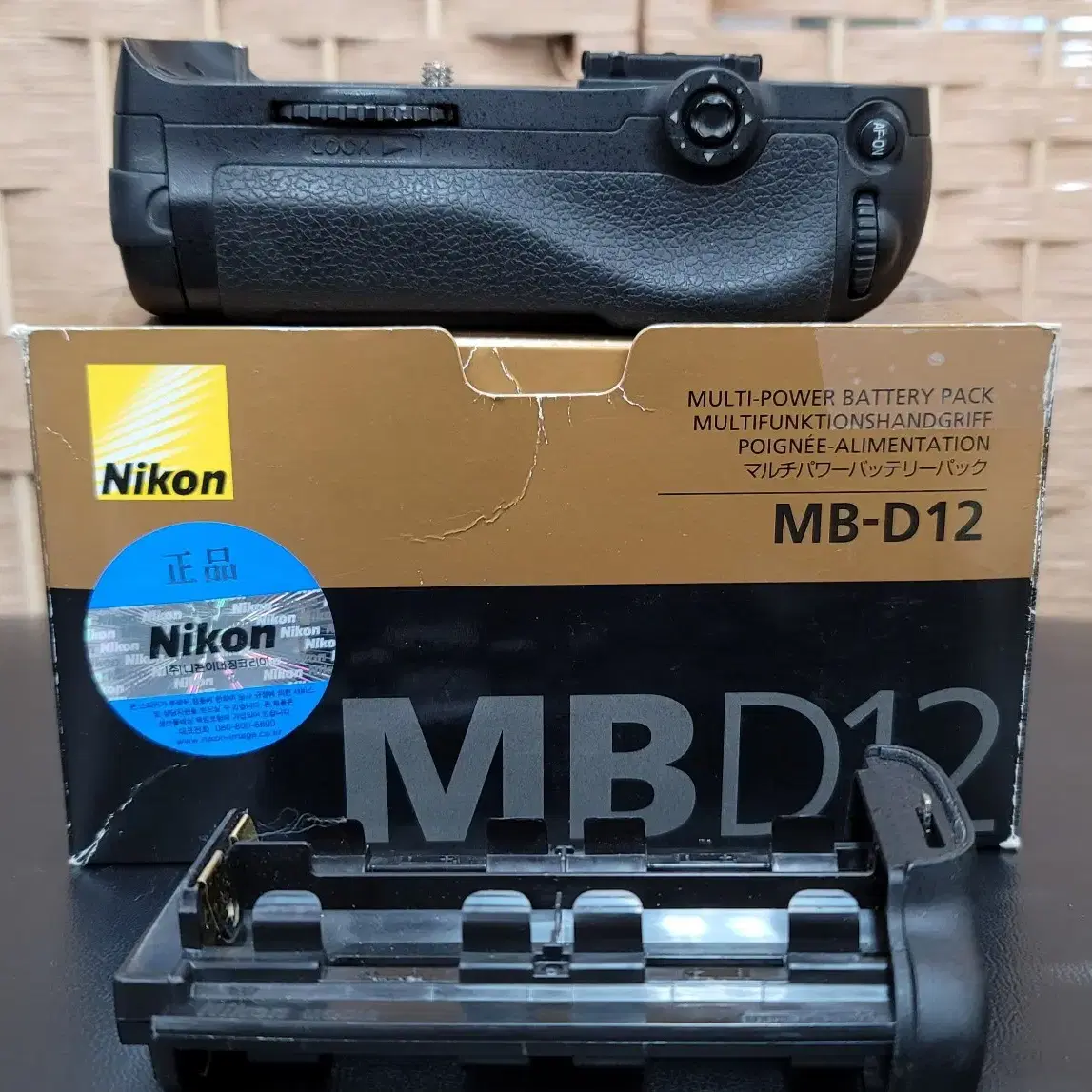 니콘 MB-D12 +BL5 (미사용)/d800,d810