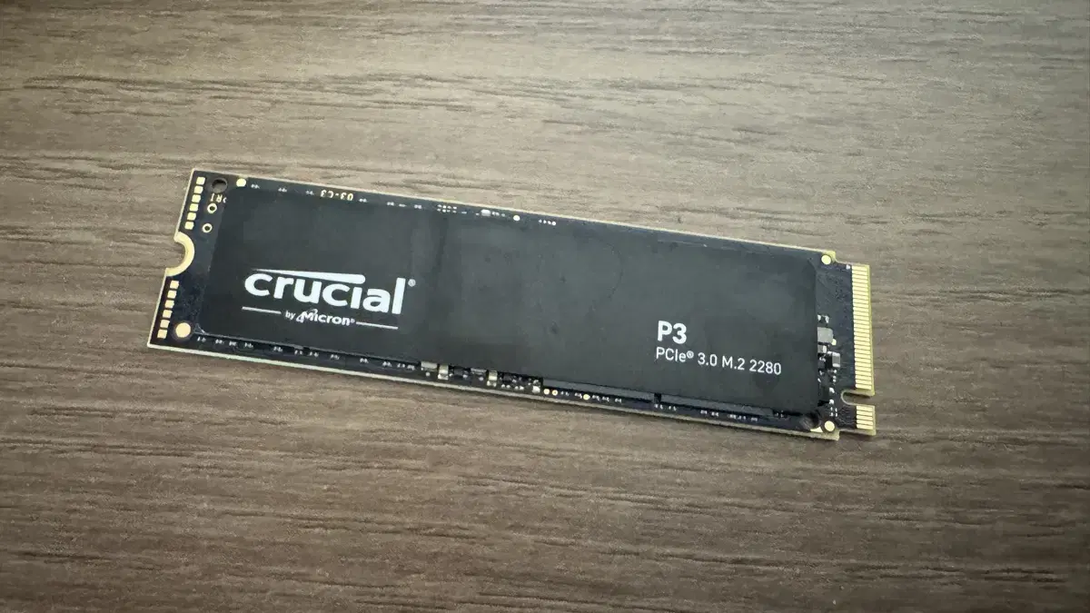 마이크론크루셜 p3 m.2 nvme 2tb