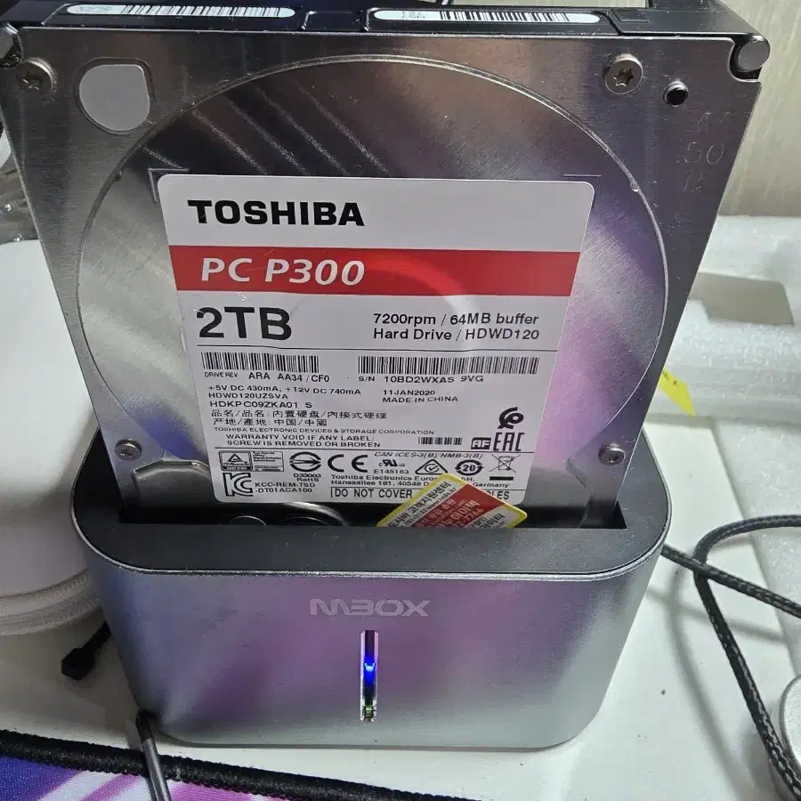 PC부품 HDD2.0TB