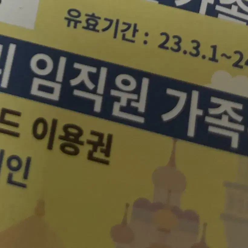 에버랜드 티켓