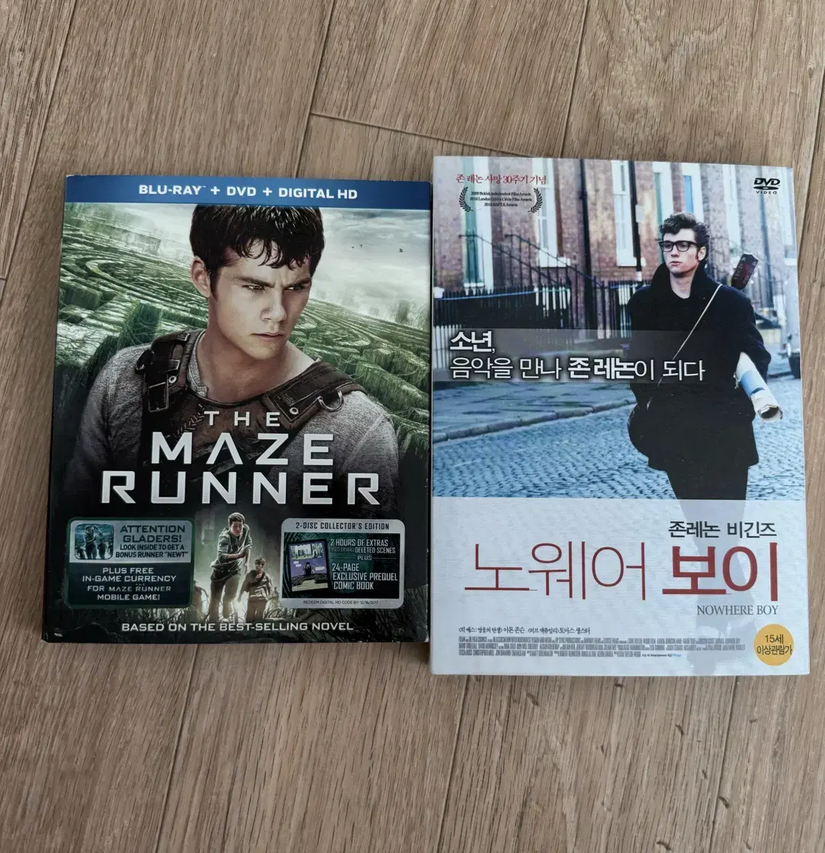 메이즈러너 노웨이보이 dvd 일괄