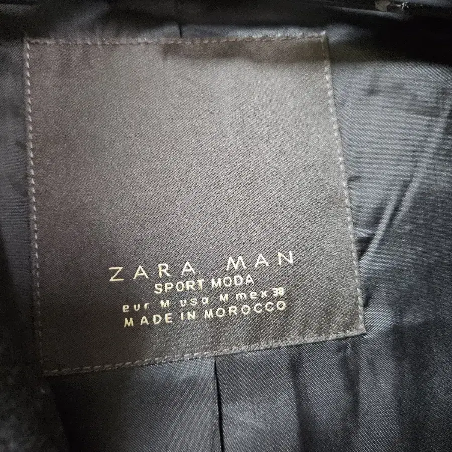 ZARA MAN Asymmetric Coat