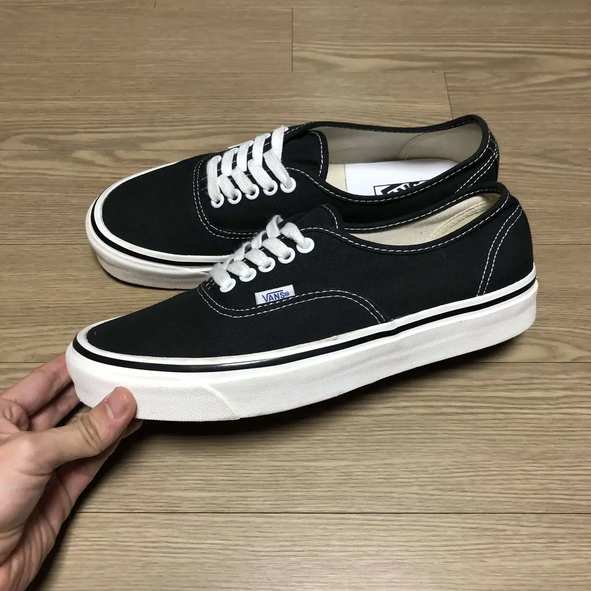 270) 반스 VANS 애너하임팩토리 44DX 어센틱 블랙 반스 어센틱