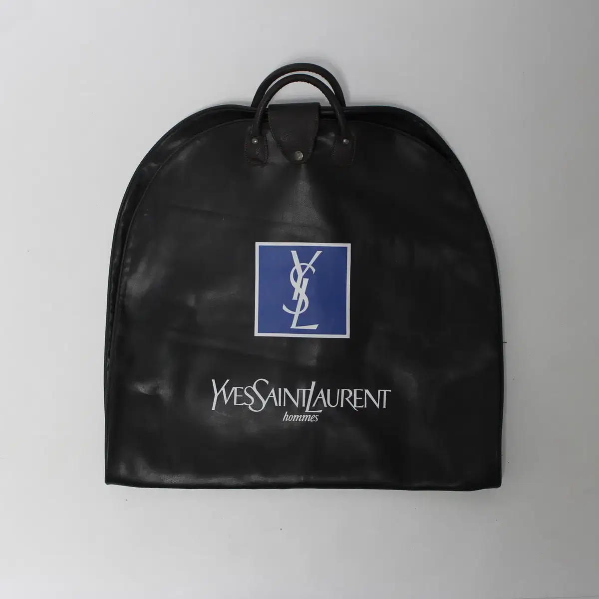 90s YSL 입생로랑 빈티지 레더 수트케이스백