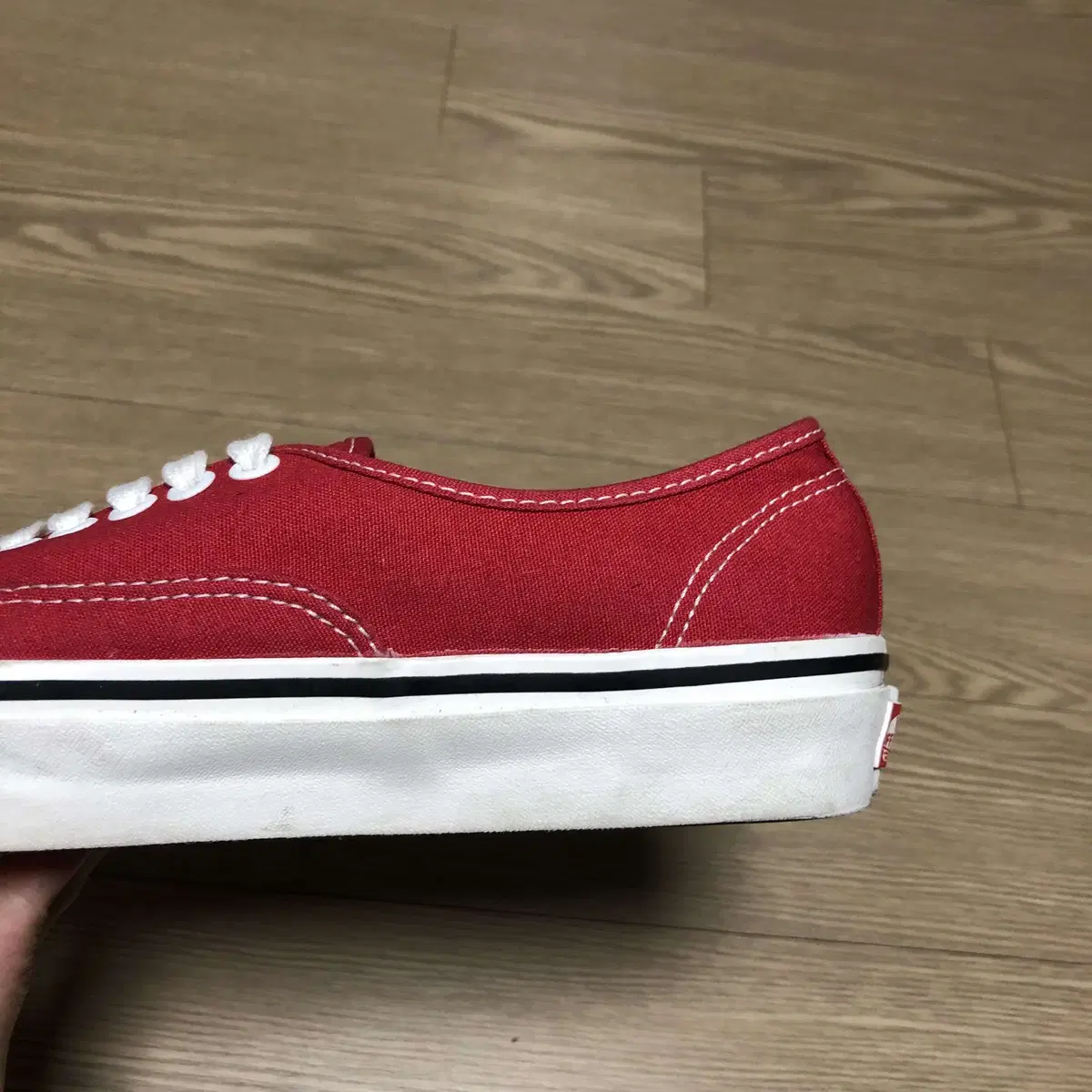 250) 반스 VANS 애너하임팩토리 44DX 어센틱 레드 반스 어센틱