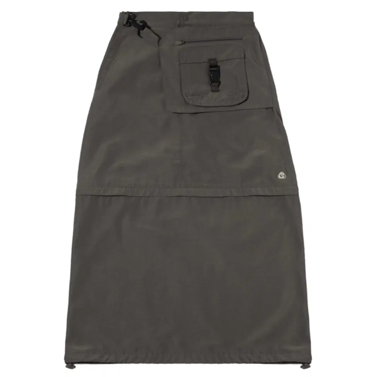 Suu coyseio CARGO POCKET SKIRT WARM GREY