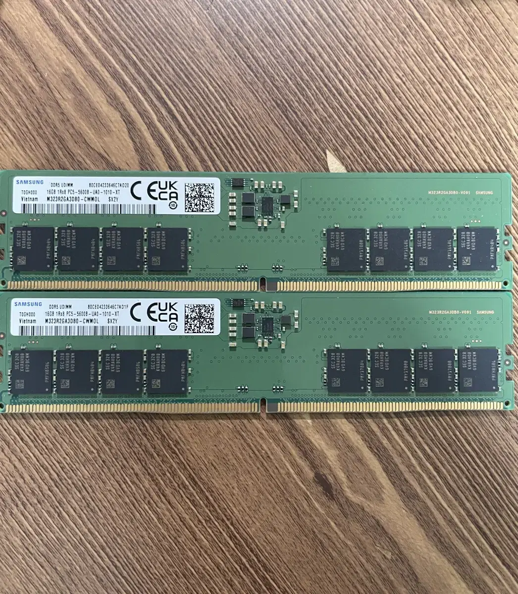 삼성 DDR5 5600 16GB 2개 (새상품)