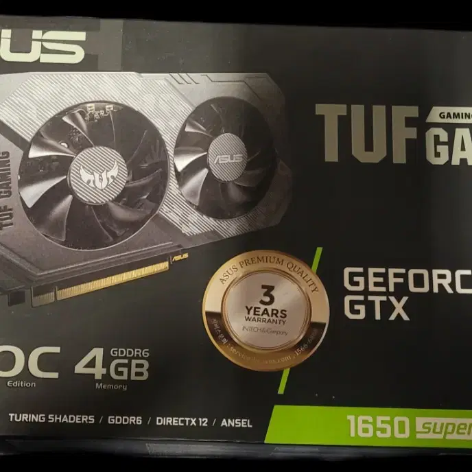 asus tuf gaming gtx 1650 super