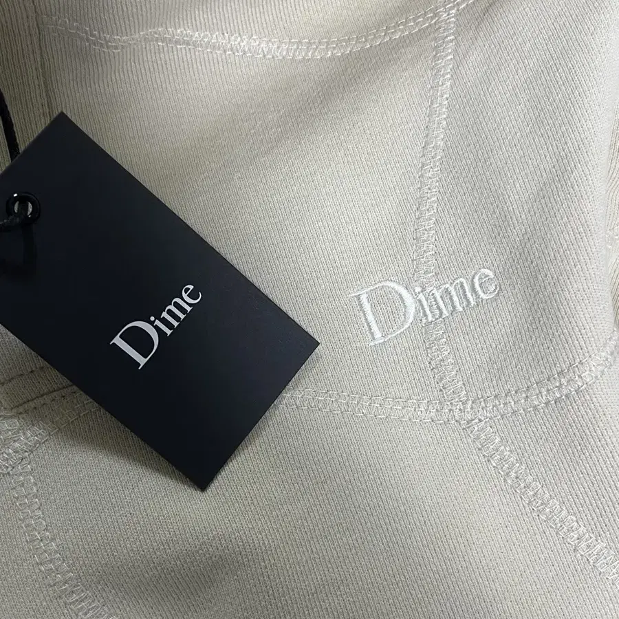 [XL] Dime 웨이브 럭비 스웨터 크림