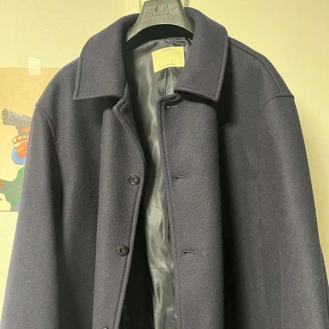 포터리 / Melton Wool Mac Coat / 3사이즈