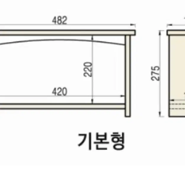 [판매/교환] 모모앤던 빈티지 패브릭 미니 원목선반 탁상형