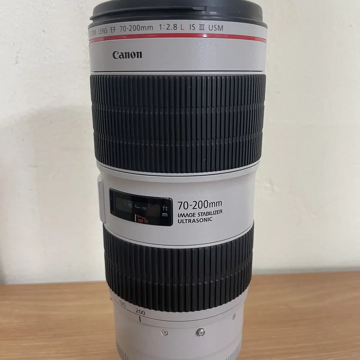 캐논 70-200mm III USM 새새아빠백통 77MM필터 망원 렌즈