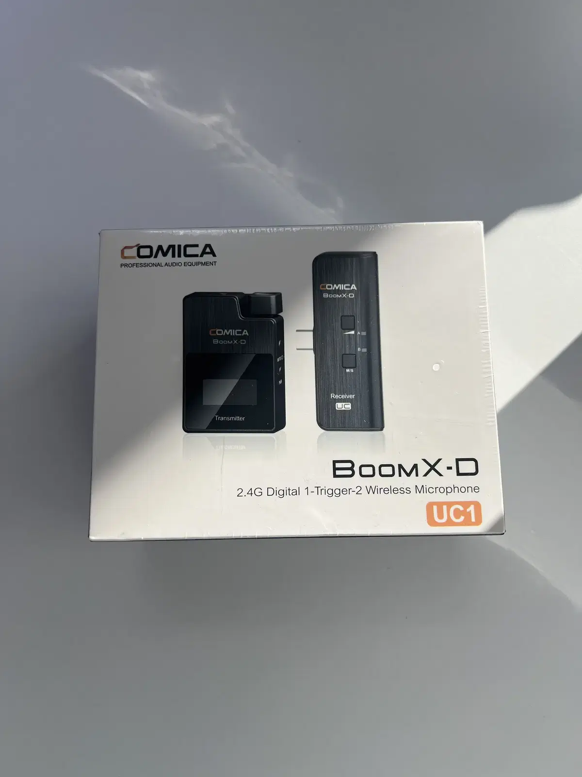 코미카 BOOMX-D UC1 스마트폰 전용 무선마이크 송수신기 세트