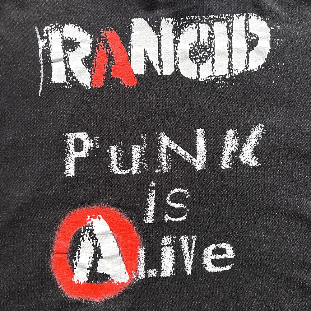 90s Rancid 랜시드 빈티지 후디