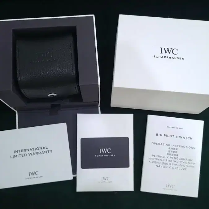 iwc 빅파일럿 46mm IW501015 그린 다이얼