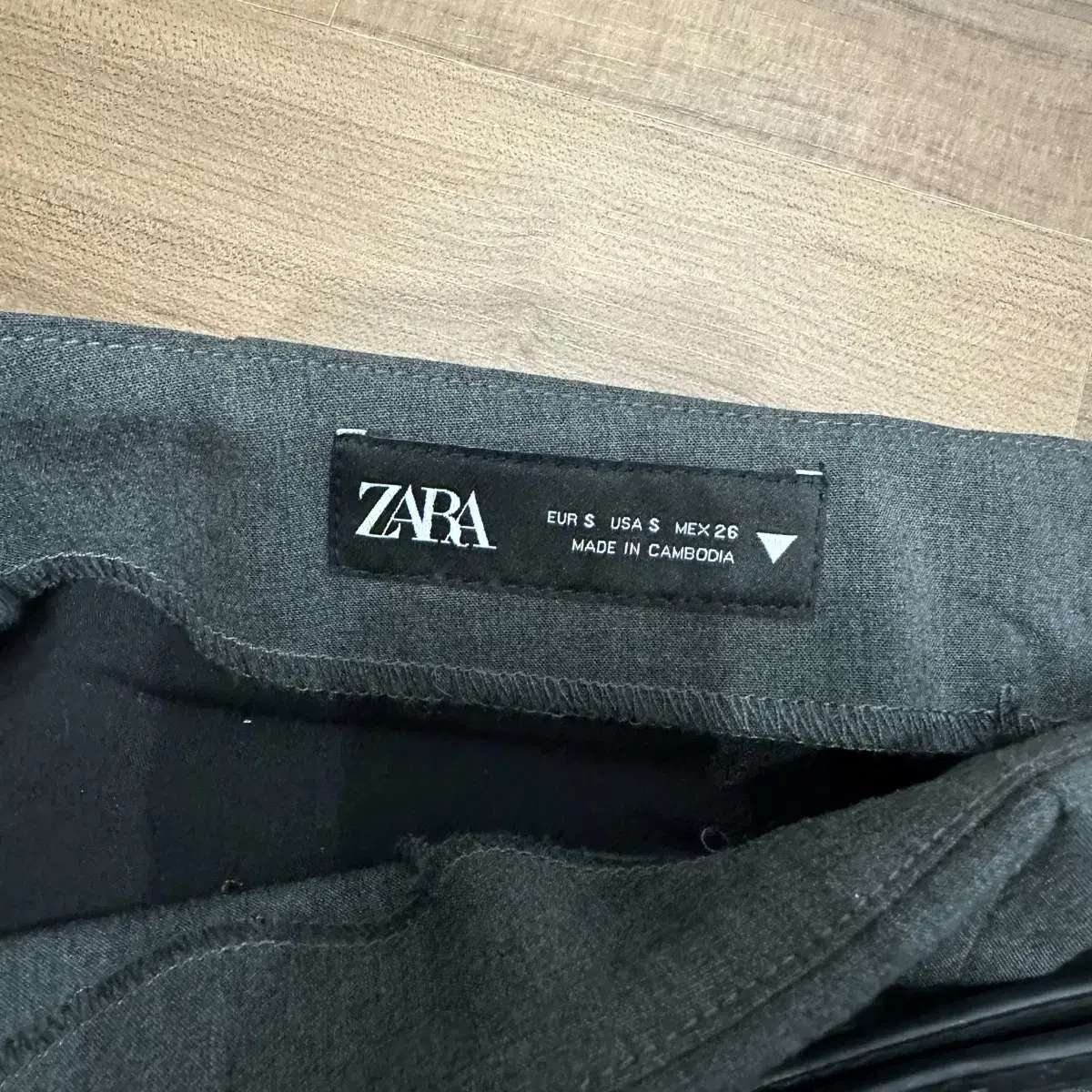 zara 자라 벨트 플리츠 스커트 팬츠