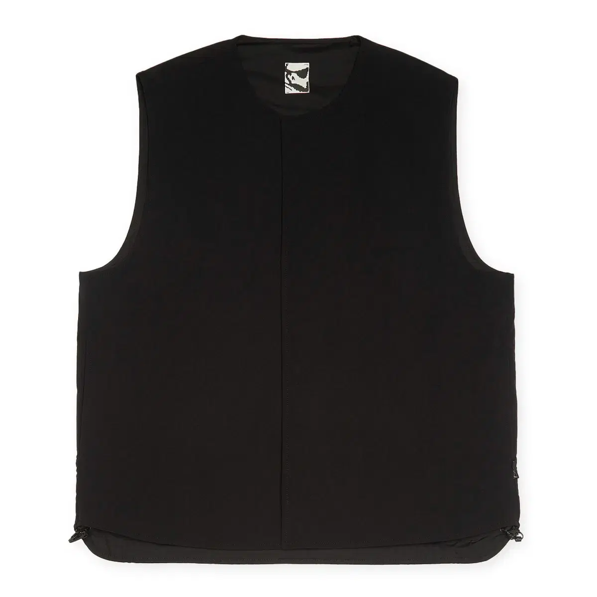 [L] gr10k padded vest 블랙