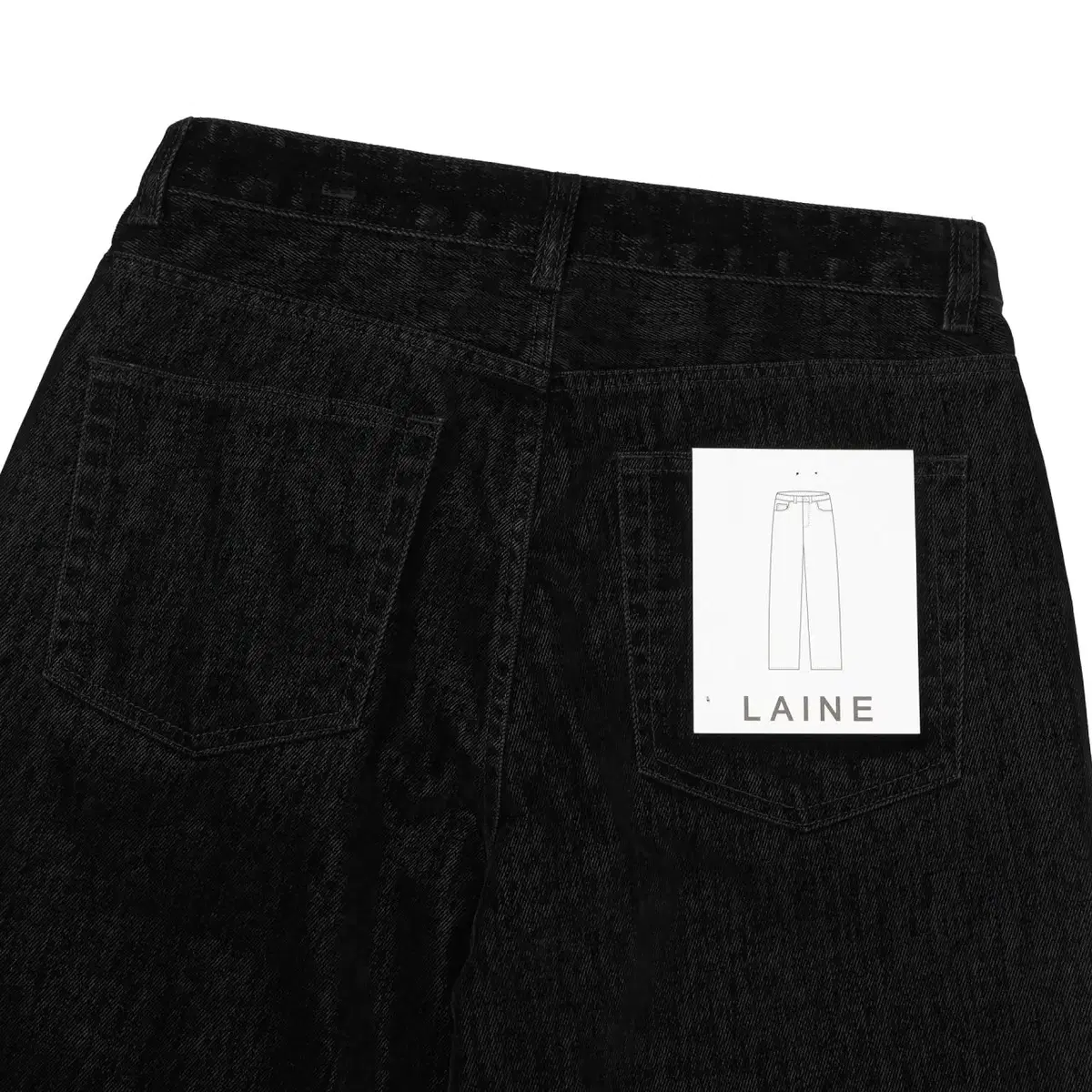 LAINE 프리미엄 벨벳 데님팬츠 1color