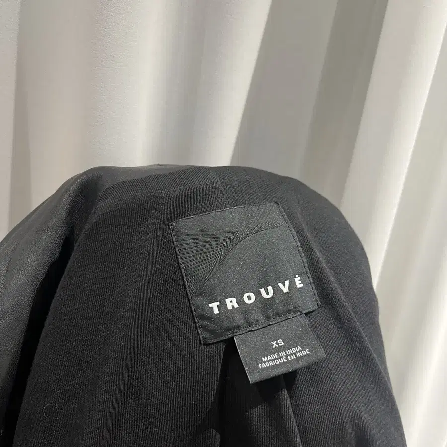 트루베 trouve 레더 자켓 가죽 자켓