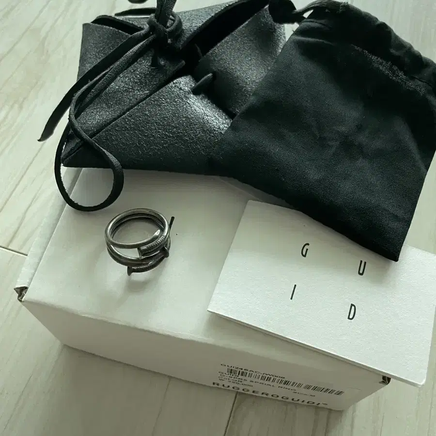 [M]구이디 g-spr5 sprial ring grey