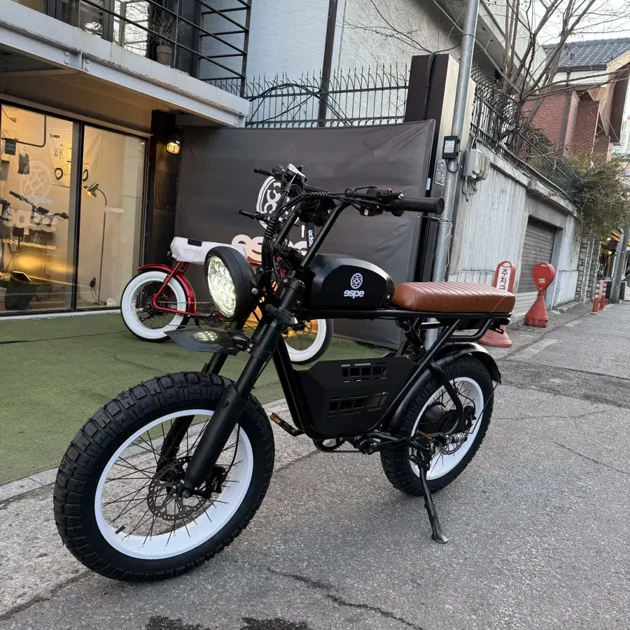 [새상품] espe scrambler mini 자토바이 전기자전거