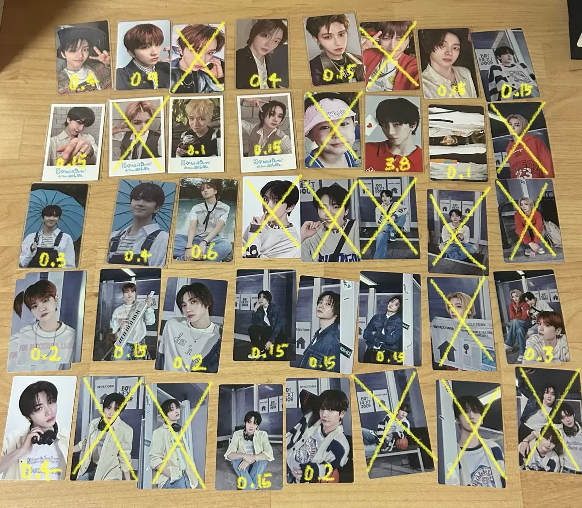 boynextdoor photocard disposition wts sell woonhak jaehyun taesan sungho riwoo leehan