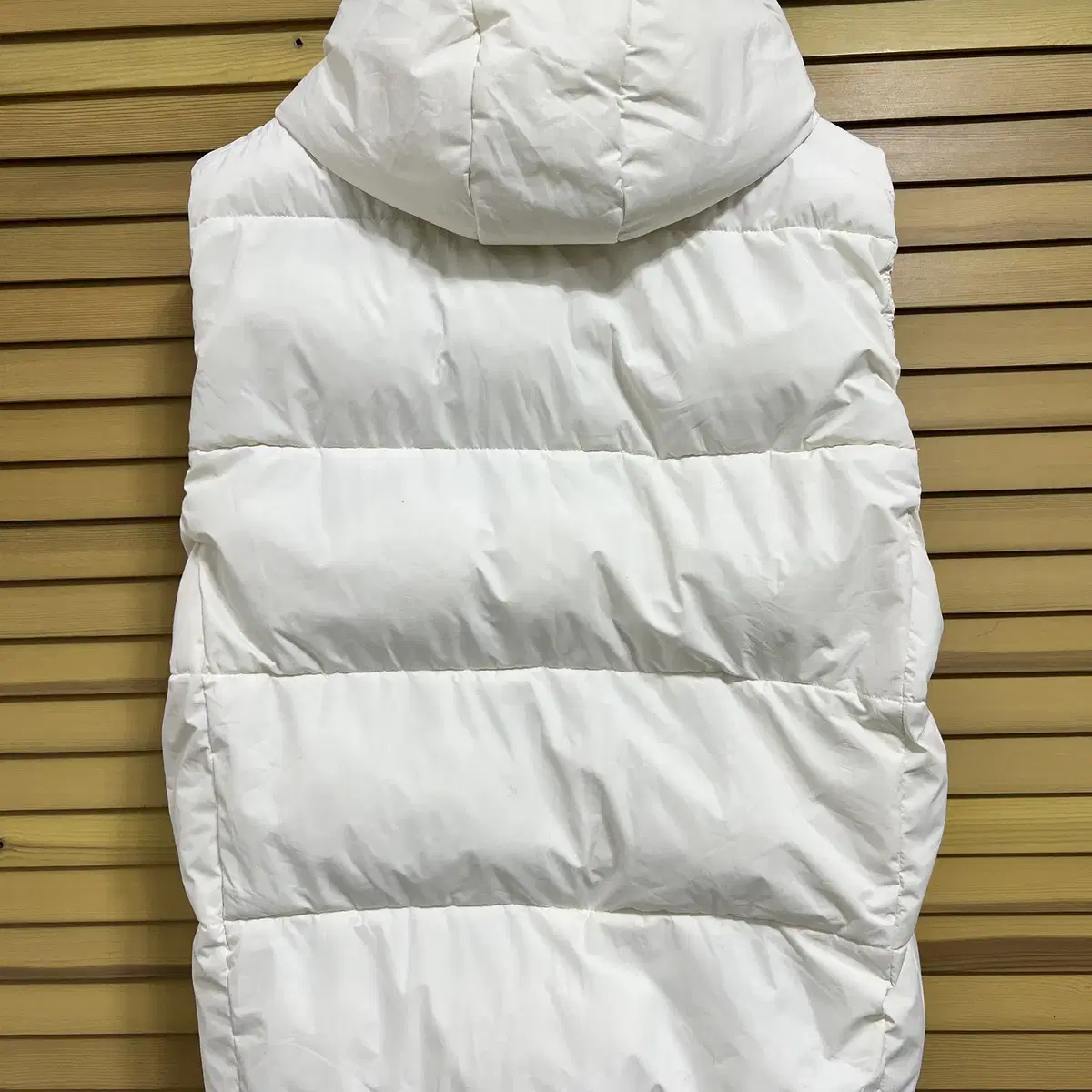 골프웨어 남성 화이트 패딩조끼 XL/110