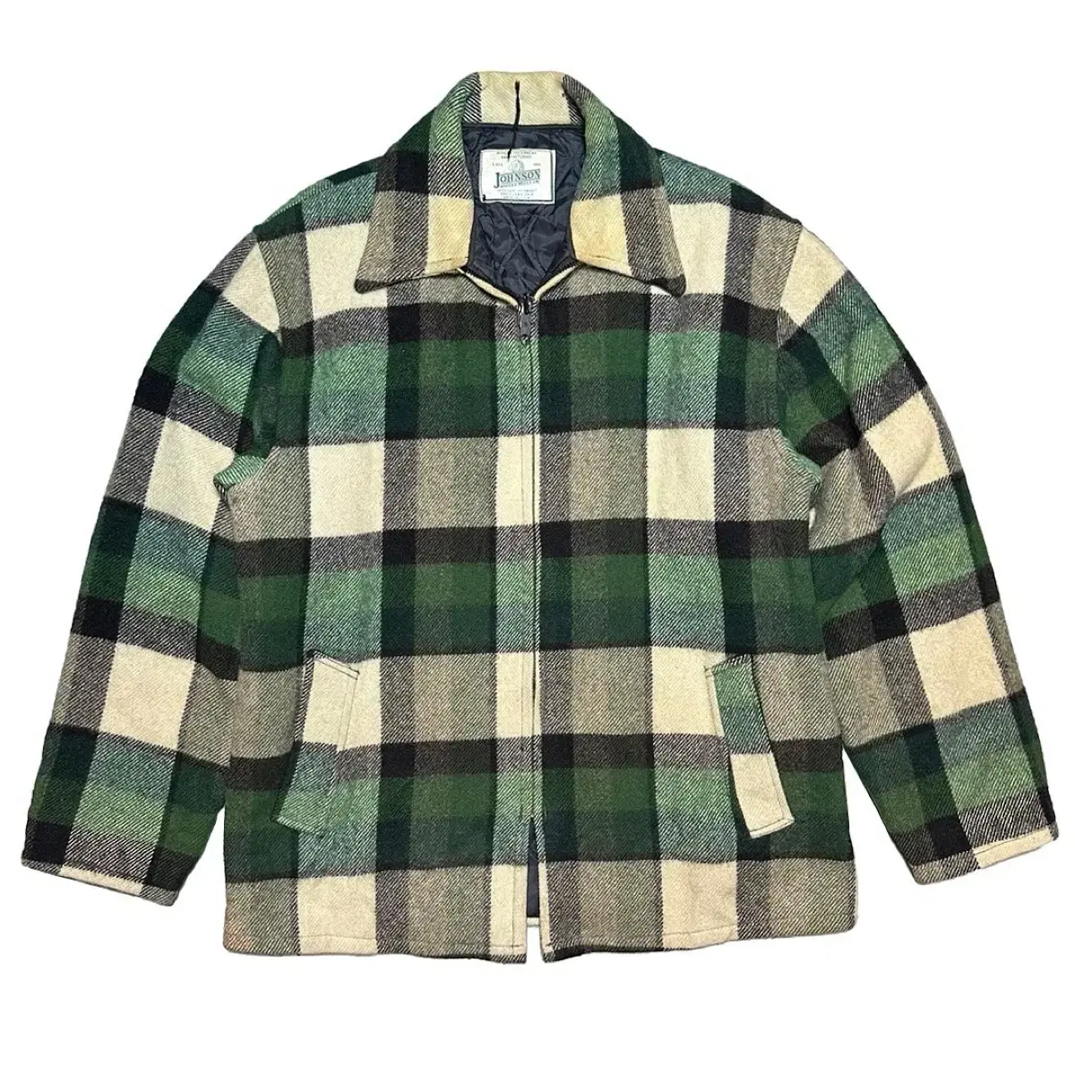 [100-105]80s Johnson Woolen Mills 울 자켓