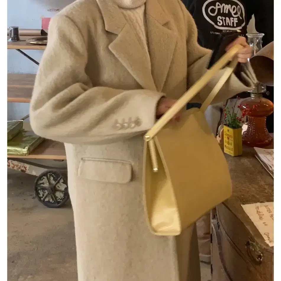 에딘느 Noel alpaca coat